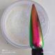 Wholesale Super Mirror Effect Chrome Powder Rainbow Aurora Nail Art Pigment For Gel Polish