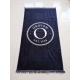 Personalized Custom 100%cotton Woven Jacquard Beach Towel with Logo