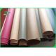 Natural Fiber Pulp Beautiful Appearance 0.3mm Washable Kraft Paper In Roll