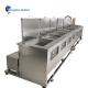 28Khz / 40khz Industrial Ultrasonic Cleaner Eight Tanks With Cleaning Rinsing Drying