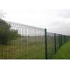 Corrosive Resistant Peach Post V Shaped 55*150mm Mesh 3D Fence Panel