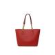 28cm Women's Casual Shoulder Bags Red Commuter Tote Bag