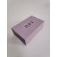 Luxury customized bookstyle magnetic packaging gift box for cosmetics with plastic innertray