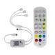 Wifi RGB Music LED Strip Controller 3 Outputs With 24 Keys IR Remote