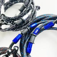 An3 1/8 Auto Wire Braid Brake Hose Fittings 70Mpa Burst Pressure