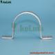 1  Hot dip galvanized Pipe cable guard strap for utility pole