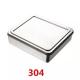 Customization 304 Stainless Steel Rectangular Square Oven Tray with Aluminum Material