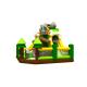 Stone Age Bounce House Inflatable Fun City Bouncy House With Slide Inflatable Obstacle Course