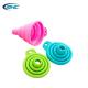 Mini Collapsible Silicone Kitchen Funnels Oil Liquid Reusable Customized Food Grade