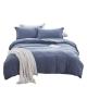 200TC Thread Count Custom Colorful Hotel Bed Sheet Comforter Set with Cotton Filling