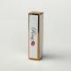 White Card Paper Gold Foil Lip Gloss Packaging Box Cosmetics