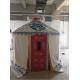 Windproof Luxury Mongolian Yurt With Insulation Blanket Inside Decorative