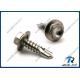 304/316/410 Stainless Steel Hex Flange Head Self-drilling Metal Screw