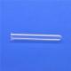 Custom One End Closed Fused Quartz Glass Test Tube Round Bottom Type With Lip