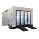 8.9m Luxury Furniture Paint Booth Car Oven Spray Booth With Infrared Heating Lamps