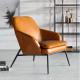 fashion relaxing sofa loung chair for indoor or home furniture with metal legs