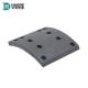 Delivery 15-30 Days HAODE Friction Plate Brake Lining WG7117450180 10 holes For Beiben Heavy Truck