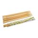 Japanese Style Twin Bamboo Chopsticks Disposable Individually Paper Wrapped