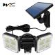 2.5W 122PCS LED Solar Powered Lights Motion Sensor Solar Lamp