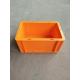 Orange Color Euro Stacking Containers 300*200 mm /  Stackable Plastic Storage Containers