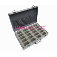 Durable Small Aluminum Tool Case , 90 Degree Open Aluminum Case With Foam