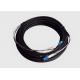 30M Outdoor Armored Fiber Optic Patch Cord Jumper With Duplex LC Connector