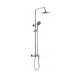 Adjustable Slide Brass Shower Column Set Triple Function 35mm Cartridge Chrome