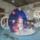 Giant Snow Globes Inflatable Human Size Snow Globe Inflatable Christmas Snow Globe With Tunnel