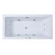 59x29.5 Inch Rectangle Luxury Jacuzzi Whirlpool Bath Tub / Stand Alone Jetted Tub