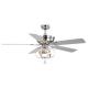80Ra 65W 52 Inch Remote Control Ceiling Fan Commercial Ceiling Fans For Restaurants