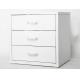 Mini 350*260*350mm Three Drawer Storage Cabinet For Office Table