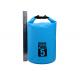 Blue Pvc 5l Dry Pack Bag , Hammock Tent Camping Dry Sack Bag Roll Top Closure
