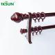 1mm Modern Wood Curtain Rod Aluminium Alloy 6063 T5 Material