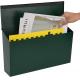 Rust-Proof Wall-Mount Mailbox with Large Capacity and Galvanized Steel Construction