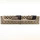 Velvet Modern Modular Sectional Couch 0.8x0.9m Comfortable Leather Corner Sofa