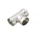 Socket Welding Tee 316 Stainless Steel Forged Tee ASTM A336 F22 Barred Tee 3 X 3 Sch 30