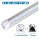 led 8 ft shop lights v shape t8 tube light 80w 60W 72W Integrated 6500k Clear and Frosted cover