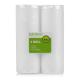 8 X 50' Vacuum Sealer Bag Rolls 2 Count Embossed Boilable Vacuum Pouch Used For Frozen Food Bags