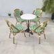 Outdoor Cafe Dining Waterproof Garden Chairs Furniture French Rattan