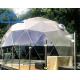 Outdoor White Red Yellow Commercial Dome Tent With Platform For Hotel Camping Long Live
