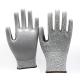 Reinforced Thumb PU Anti Cut Safety Gloves Strong Gripping Polyurethane Palm Dip Cut Resistant Gloves Sheet Metal Work