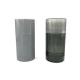 75g Gray Empty Deodorant Stick Container AS / PP Sunscreen Round Tubes