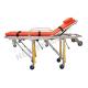 Foldable Aluminum alloy Ambulance Stretcher Trolley with ISO9001 / 13485