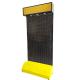 Depth 400mm Height 2200mm Pegboard Display Rack For Mobile Phone Accessories
