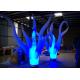 Color Changing Inflatable Tree Durable 210 D Oxford Cloth For Event Decoration