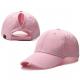 Spring & Summer sun visor blank caps for promotional items Wholesale Pony Tail Baseball Hat Adjustable mesh baseball cap