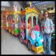 Park sightseeing electric trackless train elephant Low price for sale