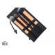 Custom Beauty Professional Travel Makeup Brush Cylinder With Cosmetic Brush Bag