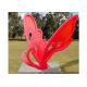 Large Size Metal Butterfly Sculpture Stainless Steel For Garden Landscape