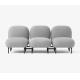 Steel Base Isole Modular Seating System , Home Contemporary Modern Sofa Bed